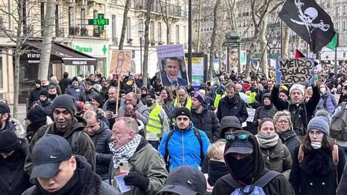 Совет Европы обеспокоен жесткими методами силовиков на протестах во Франции