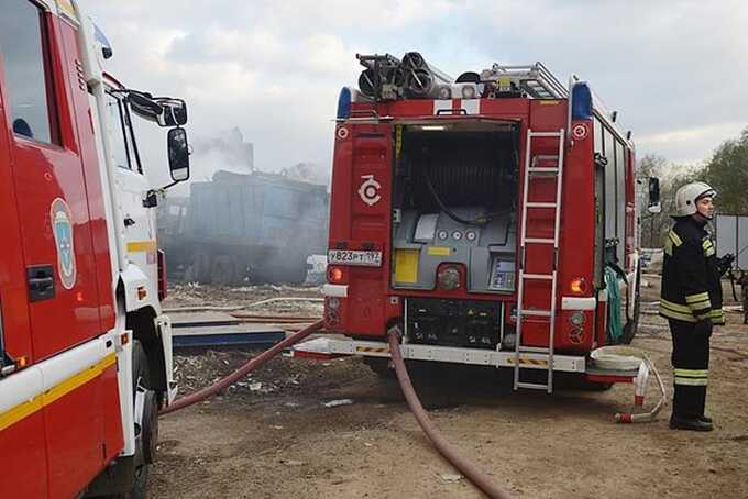 В Узбекистане произошёл пожар на магистральном газопроводе