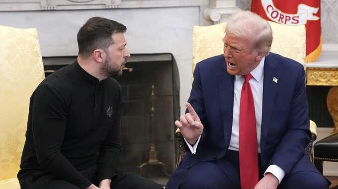 Трамп недоволен теплым приемом Зеленского в Лондоне после их конфликта в Овальном кабинете