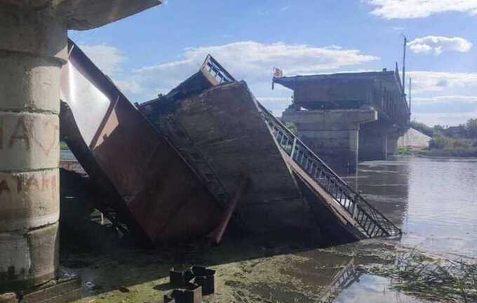 Мост через реку Сейм в Курской области планируют восстановить не раньше 2026 года