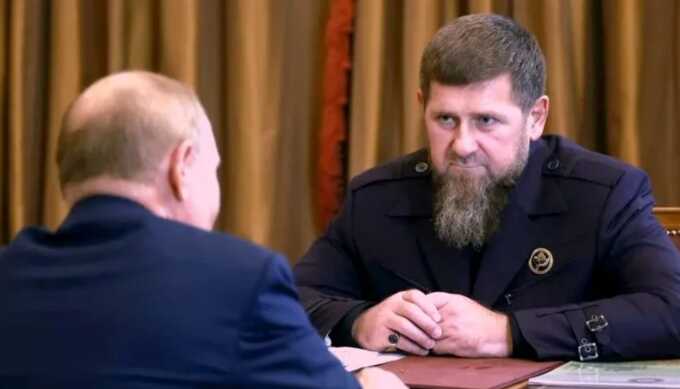 Рамзан Кадыров провел встречу с Путиным и доложил о рабочих вопросах в Чечне