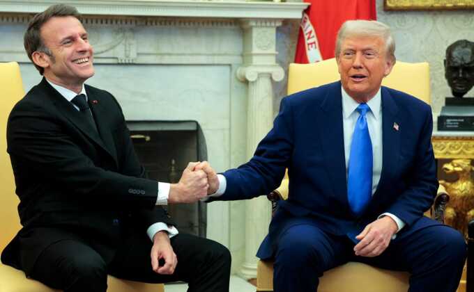 Макрон созвонился с Трампом и получил его поддержку в вопросе усиления давления на Россию