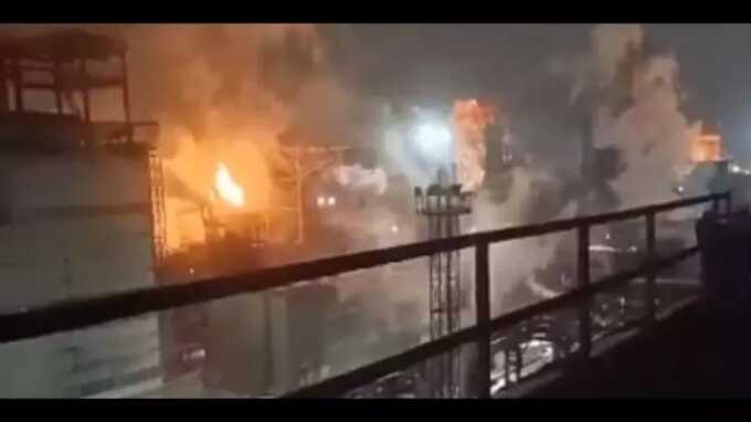Жители Липецка услышали взрывы возле металлургического завода