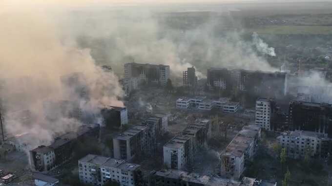 Совет национальной безопасности и обороны (СНБО) обвиняет Россию в попытках оправдать обстрелы Украины с помощью фейковых видео