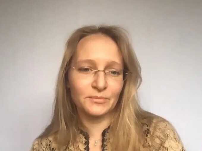 На Петербургском международном экономическом форуме выступила Катерина Тихонова, дочь президента Путина